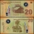 НИКАРАГУА - 20 КОРДОБА 2007 ГОДА (P.202a)